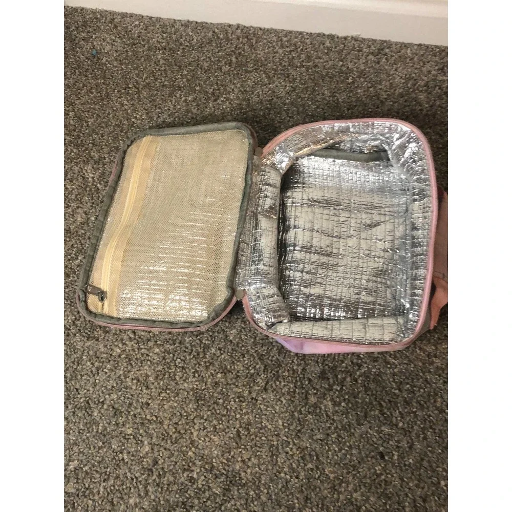 Unicorn-tie Dye Rainbow Bookbag and Lunchbox